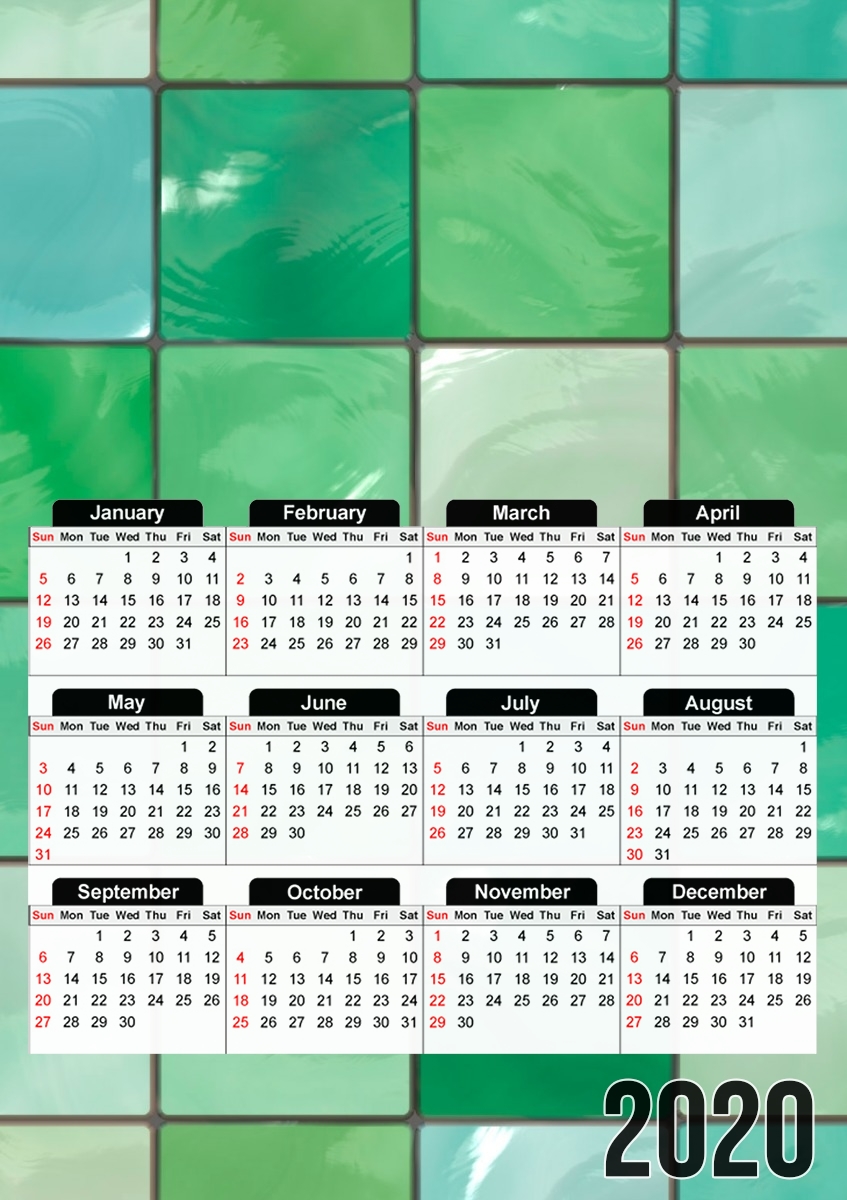  Ultra Slim Tiles V01 para A3 Photo Calendar 30x43cm