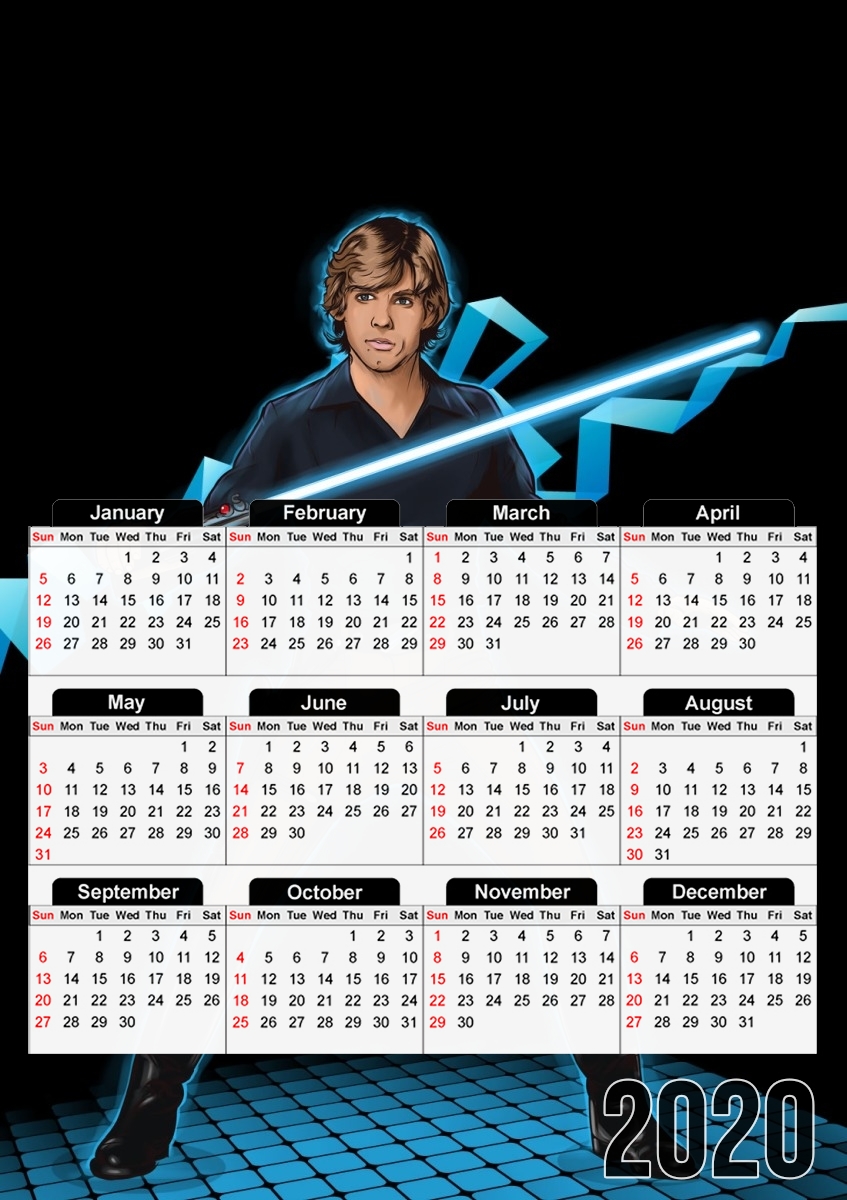  Use the force para A3 Photo Calendar 30x43cm