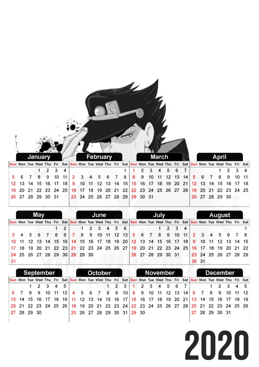  Yare Yare Daze para A3 Photo Calendar 30x43cm