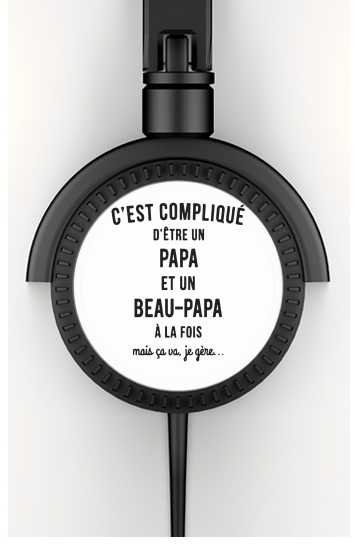  cest complique detre un papa et un beau papa a la fois mais je gere para Auriculares estéreo