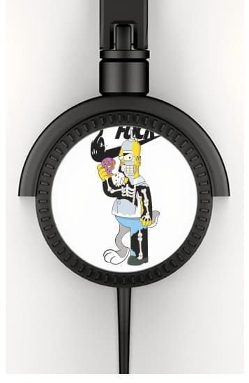  Home Simpson Parodie X Bender Bugs Bunny Zobmie donuts para Auriculares estéreo