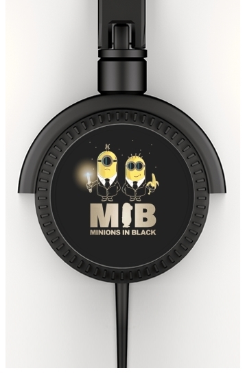  Minion in black mashup Men in black para Auriculares estéreo