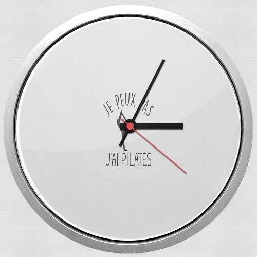  Je peux pas jai pilates para Reloj de pared