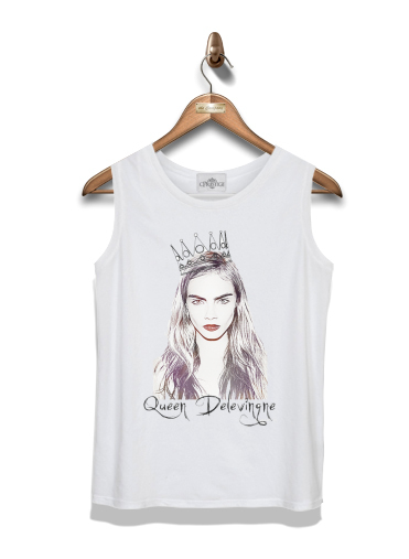  Cara Delevingne Queen Art para Tapa del tanque del niño