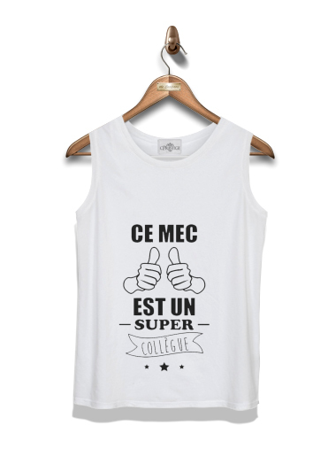  Ce mec est un super collegue cadeau depart para Tapa del tanque del niño