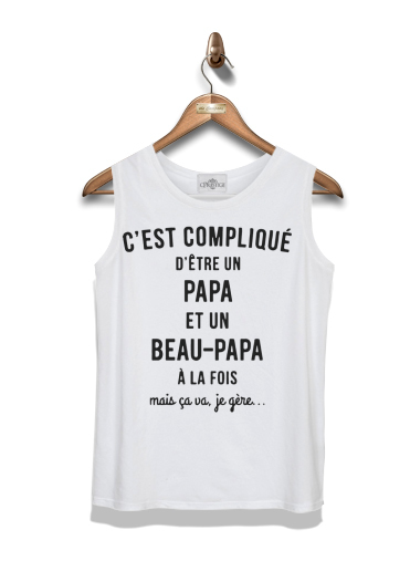  cest complique detre un papa et un beau papa a la fois mais je gere para Tapa del tanque del niño