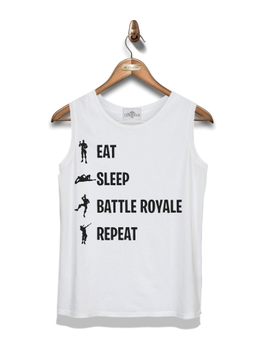  Eat Sleep Battle Royale Repeat para Tapa del tanque del niño