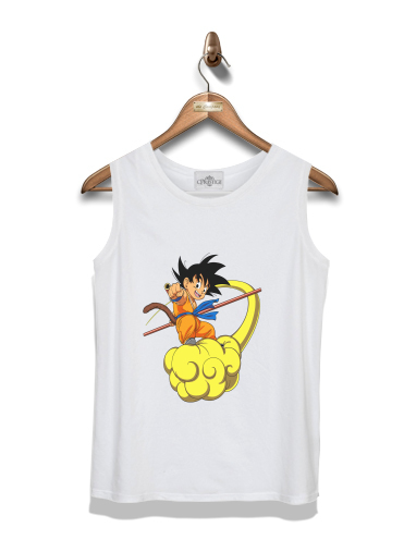  Goku Kid on Cloud GT para Tapa del tanque del niño