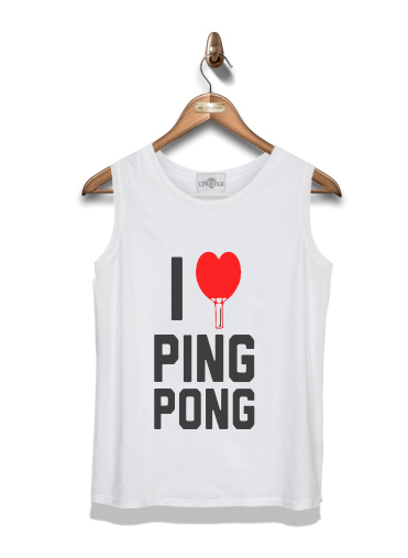  I love Ping Pong para Tapa del tanque del niño