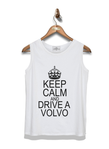  Keep Calm And Drive a Volvo para Tapa del tanque del niño