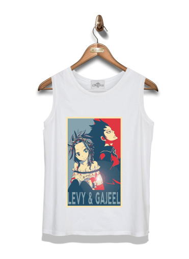  Levy et Gajeel Fairy Love para Tapa del tanque del niño