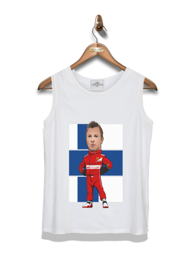  MiniRacers: Kimi Raikkonen - Ferrari Team F1 para Tapa del tanque del niño