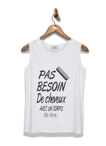  Pas besoin de cheveux avec ce corps de reve para Tapa del tanque del niño