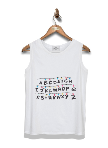  Stranger Things Lampion Alphabet Inspiration para Tapa del tanque del niño