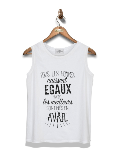  Tous les hommes naissent egaux mais les meilleurs sont nes en Avril para Tapa del tanque del niño