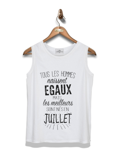  Tous les hommes naissent egaux mais les meilleurs sont nes en Juillet para Tapa del tanque del niño