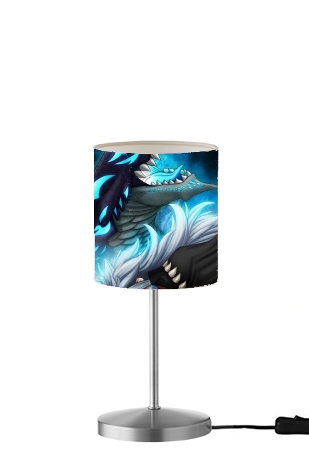  Acnalogia Fairy Tail Dragon para Lámpara de mesa / mesita de noche