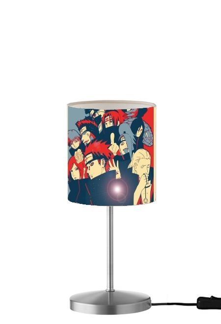  Akatsuki propaganda para Lámpara de mesa / mesita de noche