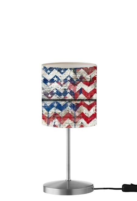  American Chevron para Lámpara de mesa / mesita de noche