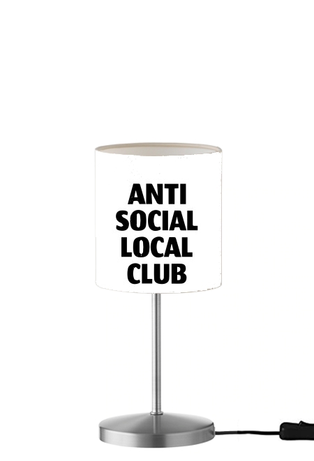  Anti Social Local Club Member para Lámpara de mesa / mesita de noche