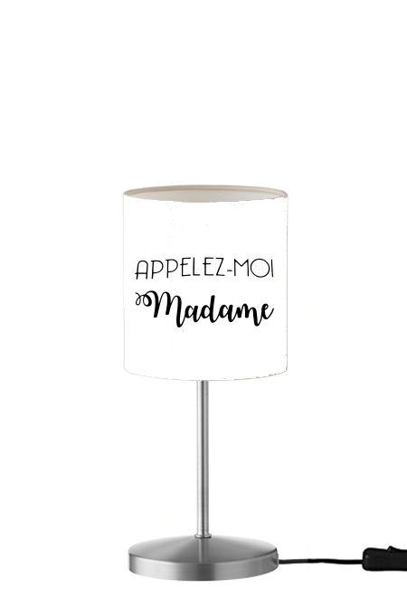  Appelez moi madame para Lámpara de mesa / mesita de noche