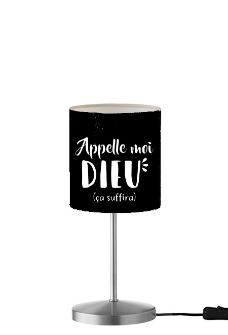  Appelle moi dieu para Lámpara de mesa / mesita de noche