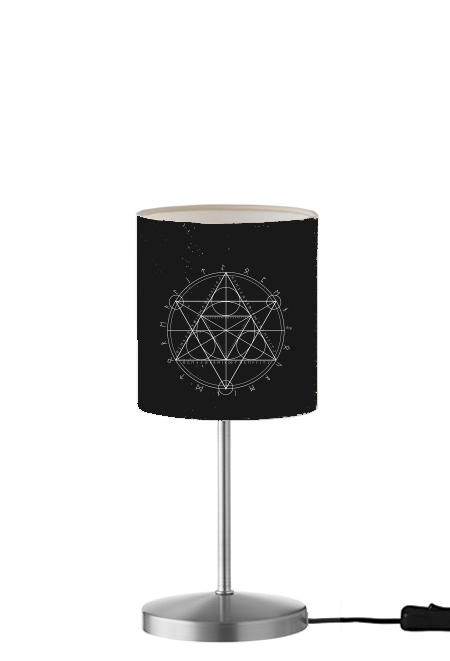  Arcane Magic Symbol para Lámpara de mesa / mesita de noche