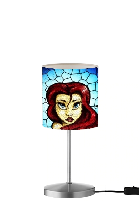  Ariel glass para Lámpara de mesa / mesita de noche