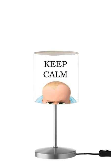  Baby Boss Keep CALM para Lámpara de mesa / mesita de noche