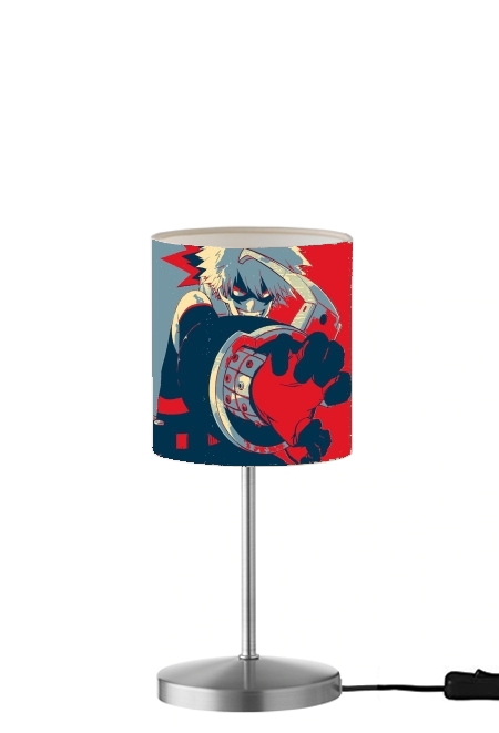  Bakugo Katsuki propaganda art para Lámpara de mesa / mesita de noche