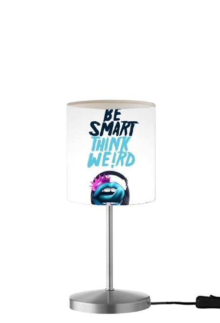  Be Smart Think Weird 2 para Lámpara de mesa / mesita de noche