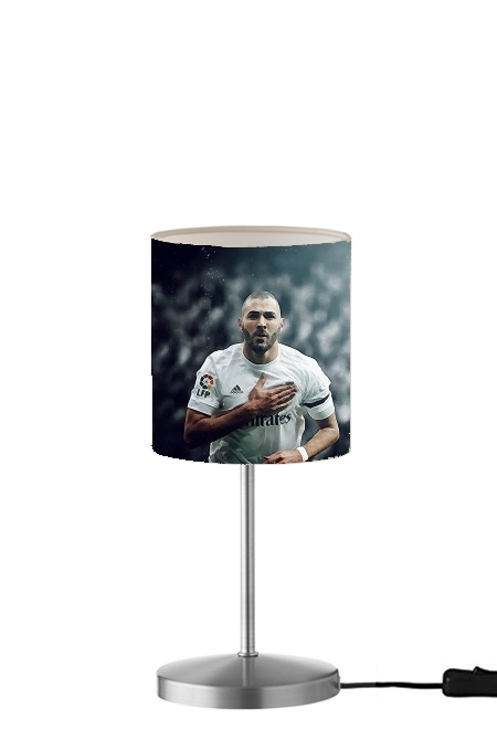  Benzema Aquarelle Art para Lámpara de mesa / mesita de noche