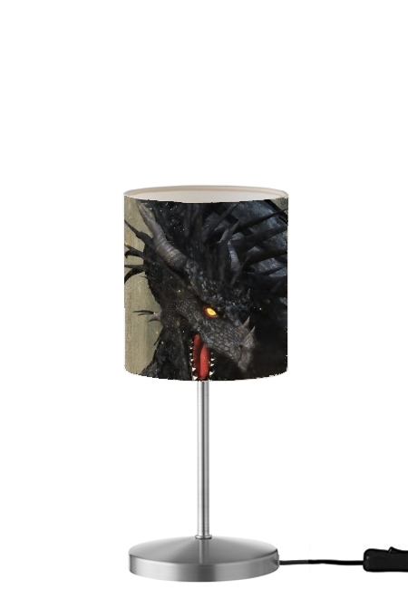  Black Dragon para Lámpara de mesa / mesita de noche