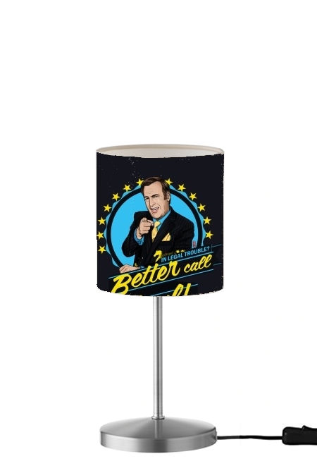  Breaking Bad Better Call Saul Goodman lawyer para Lámpara de mesa / mesita de noche