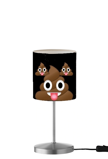  Caca Emoji para Lámpara de mesa / mesita de noche