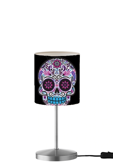  Calavera Dias de los muertos para Lámpara de mesa / mesita de noche