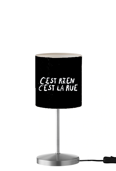  Cest rien cest la rue para Lámpara de mesa / mesita de noche