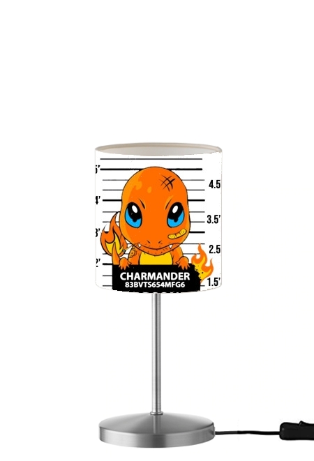  Charmander Jail para Lámpara de mesa / mesita de noche