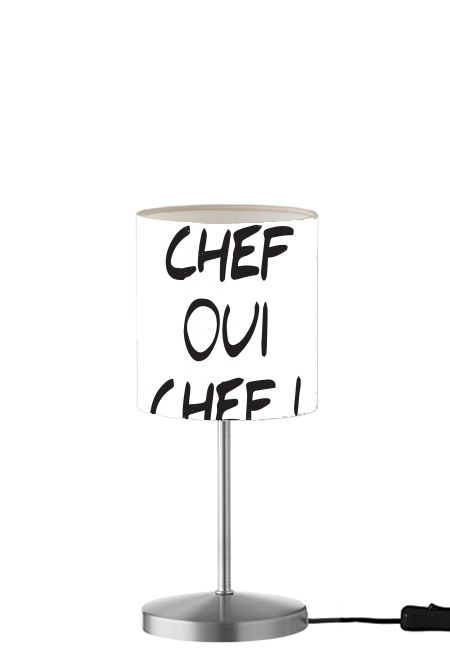  Chef Oui Chef para Lámpara de mesa / mesita de noche