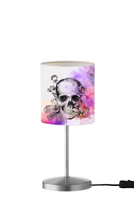  Color skull para Lámpara de mesa / mesita de noche