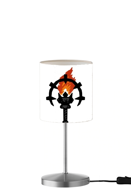  Darkest Dungeon Torch para Lámpara de mesa / mesita de noche