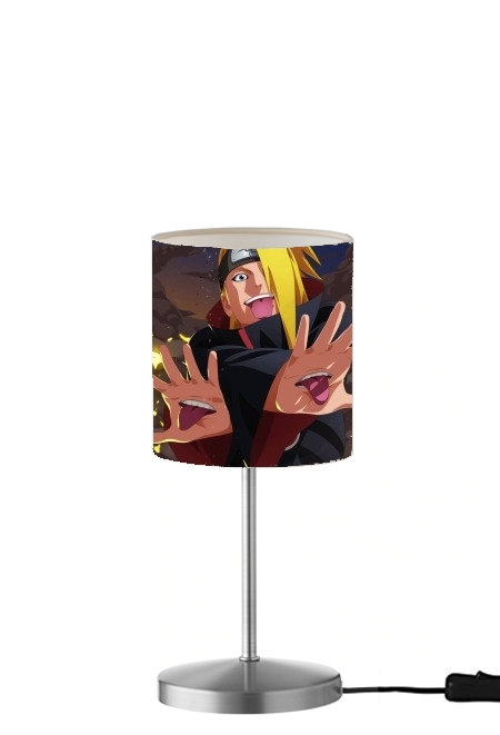  Deidara Art Angry para Lámpara de mesa / mesita de noche