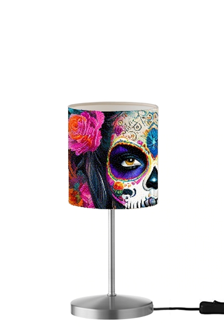  Dia De Los Muertos V5 para Lámpara de mesa / mesita de noche