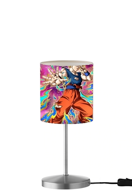  Dokkan Battle Goku Gratitude And Respect para Lámpara de mesa / mesita de noche