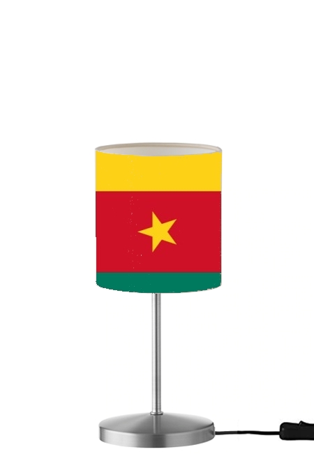  Bandera de Camerún para Lámpara de mesa / mesita de noche