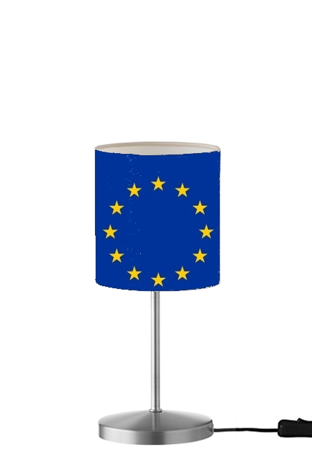  Bandera de europa para Lámpara de mesa / mesita de noche