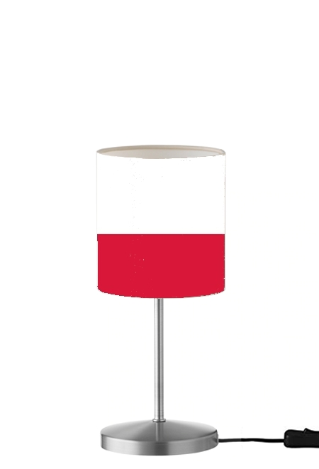  Bandera de Polonia para Lámpara de mesa / mesita de noche