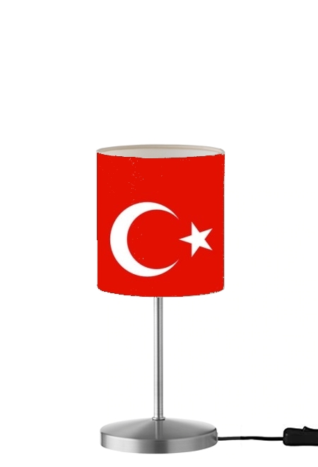  Bandera de Turquía para Lámpara de mesa / mesita de noche