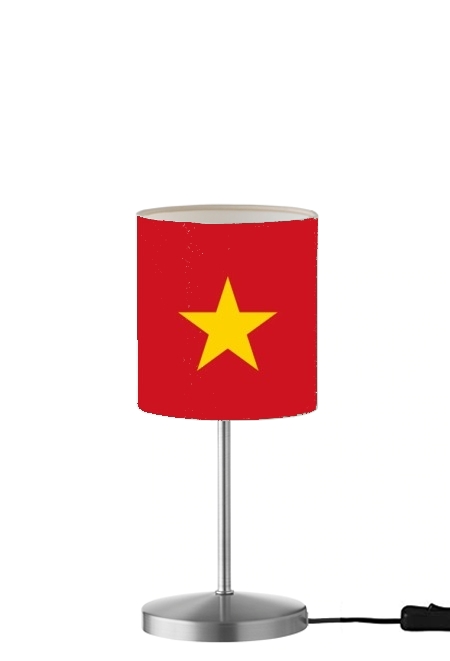  Bandera de Vietnam para Lámpara de mesa / mesita de noche