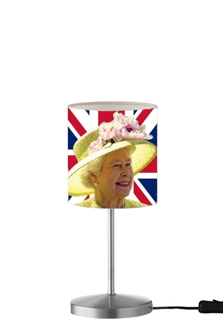  Elizabeth 2 Uk Queen para Lámpara de mesa / mesita de noche